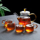 Yaji teapot large capacity heat-resistant glass teapot tea water separation teapot 750ml