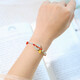 Impression Eyes New Year's Gift S925 Silver Hetian Jade Bracelet Women's Safety Buckle Red String Bracelet for Girlfriend in the Year of the Zodiac