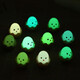 Cute broken-shell chicks luminous small ornaments diy home ledger children's ornaments wholesale cartoon resin accessories Luminous broken-shell chicks mixed pack of 20 hot-selling models