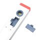 Three-quantity high-precision electronic digital display laser level balance angle ruler magnetic measuring instrument with infrared JD022 400mm (with tape cross laser)