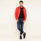 
ARMANI/Armani EA7 Solid color simple casual top for men pure cotton short-sleeved round neck T-shirt 8NPT51 PJM9Z Watermelon Red 1480 XS
