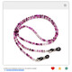 Chenghuan Ji Mai Chenghuans Großmutter Star Wu Yanshu gleichen Stil wie Halfershalsgläser Kette Anti-Verlust-Kette Anti-Glasse Seil Amethyst Mirror-Kette [Vulin-Lederspiegeltuch]