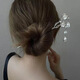 Su Shiliu, ancient style flower tassel hairpin, feminine and high-end Hanfu hairpin, Chinese style hairpin, birthday gift for girlfriend, lily of the valley flower tassel hairpin