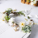European and American new style garland headband bridal headdress retro bohemian travel vacation simulation garland headdress 58382 (approx. 19cm)