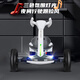 Mom and Dad Children's Kart Four-wheel Electric Vehicle 1-8 Years Old Balance Car Four-wheel Children's Gifts Can Be Sit Adults with Remote Control