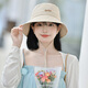 Siggi sun protection hat women's spring and summer sun hat outdoor anti-UV pure versatile basin hat fisherman hat khaki