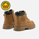 G.Duckkids Top -Layer Cowhide kleine gelbe Stiefel Jungen Stiefel Frühling und Herbst Neue britische Stiefel Herbst- und Winter Kurzstiefel Mädchen und Kinder Martin Boots Yellow 27