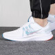 耐克（NIKE）男鞋2025新款夏季WEARALLDAY运动鞋网面透气学生休闲鞋跑步鞋 DA1105-101白色蓝红 38.5
