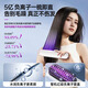 Opson straightening comb with instant heat and comb straight. Negative ion wireless hair straightening comb does not hurt hair. Curly hair dual-purpose anti-perm fluffy high-ceiling artifact styling comb for hairdressing. Anti-static portable wireless model. Black 500 million negative ions | Styling does not hurt hair | Instant hot 2024 new | Wireless and portable | Say goodbye to frizz | Long-lasting styling