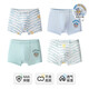
Inbolun children's underwear boys modal cotton teenager boys boxers medium-sized children's boxers shorts four pairs 15247 antibacterial style 4 pieces 150