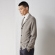 Suéter de lana boni/boni suéter para hombres suéter de otoper e invierno suéter de solapa de mediana edad y joven chaqueta para hombres casuales jm634181b café poco profundo 170