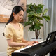 Roland Electric Piano FP18 Clavier de marteau lourd 88 Clé Key Adult Grade-Examination Enfants Portables Débutant Smart Piano Electric Piano FP-18 + Portable X Rack + Pédale unique