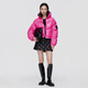 Bosideng (BOSIDENG) [Broken code clearance] Outlet winter down jacket for women puff thickened trendy versatile short 90 velvet jacket Jingmeihong 1369 S 160/84A