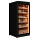 Meijing (raching) C230A solid wood constant temperature and humidity cigar cabinet, precise temperature control and humidity control humidifier, real air-cooled, frost-free household cigar cabinet, starry sky black (Spanish cedar wood shelf)