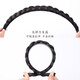 Mu Ding Ding Internet celebrity fishbone braid hair hoop wig braided hairpins for women braided hairpins headband braided headband high skull artifact simulation natural black