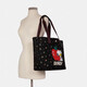 Coach Women's Bags Shoulder Bags Women's Printed Hand-Laundry Single Shoulder Tote Bags Simple Printed Shopping Bags Chinese Valentine's Day Gifts 6172_IMA47