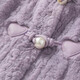 
Xiangying Cat Fleece Short Jacket for Women Autumn and Winter 2024 New Lamb Fur Style Fur Integrated Environmentally friendly Fur Grain Fur Purple S