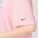Nike (Nike) à manches courtes 2025 Summer Sportswear à la mode lâche rond rond T-shirt à moitié à manches décontractés FJ7714-690 ROSE S