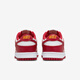 NIKE耐克Dunk Low Retro白红 男款 低帮轻便休闲板鞋 DD1391-602 40