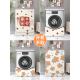 
Siemens 10-kilogram Jin[Jin equals 0.5 kg] Drum washing machine cover waterproof sun protection cover balcony sunshade heat insulation dust cover protective cover GTXYZ1047 M code 8-10-kilogram Jin[Jin equals 0.5 kg]-standard waterproof model