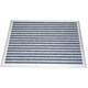 Zunxun outdoor non-slip floor mat stainless steel aluminum alloy dustproof household high-end entry door carpet door entry door mat door light gray 600mm 400mm