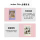 FUJIFILM INSTAX Polaroid mini lace photo paper Limestone 10 sheets mini9/10/11/12/40/90/99/evo model suitable for printing
