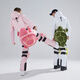 Kufun ski hip protection small turtle protective gear butt pad anti-fall pants skating adult children men and women single board equipment internet celebrity green turtle suit/1.5 meters or more