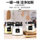 Xinmeiya seasoning box kitchen household seasoning jar seasoning jar salt jar seasoning combination set seasoning bottle jar seasoning bottle oil pot gray 3 pieces - seasoning jar + label + measuring spoon