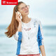 Pathfinder (Toread) La ropa de protector solar para mujeres y hombres de primavera y verano Tief al aire libre UPF40+ rayos UV y anti-rociado puede acomodar viento de piel transpirable 719 hombres rojos/estrechos de hombres