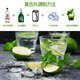 Galle Sea Club Bacardi White Rum Morgan King Rum 151 Rum Mojito Free Cuba Bartender Base Classic Mojito: Galle Sea White + Bidley Green