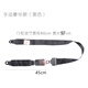 Ogood A068 two-point safety belt manual two-point amusement equipment maintenance safety belt Hangcha engineering vehicle emergency braking belt side insert luxury black