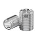 Bingneng 307/308 stainless steel self-tapping screw sleeve threaded nesting three-hole protective sleeve repair sleeve screw sleeve 308M6*1*M10*1.25*12