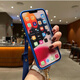 卡通零钱包iPhone13Promax苹果11手机壳12P斜挎xsmax可爱X软8plus 卡包+瞳眼酒红【酒红女孩】+斜跨 苹果 13