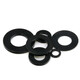 MDNG nylon gasket plastic gasket washer increased insulation plastic round flat gasket M2M3M4M5M6M8M10M12 2.5*5*0.6200 pieces