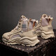 Specht Martin Boots Herrenschuhe für Frühlings- und Sommer High Top Britische Retro -Arbeitsstiefel Dicke Sohle wasserdichte Outdoor -Bergsteiger Desert Combat Black 44