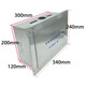 Stainless steel general equipotential bonding terminal box concealed TD28 general equipotential MEB lightning protection grounding box equipotential terminal box surface-mounted empty box