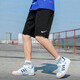 耐克（NIKE）男装运动套装25春新款舒适透气跑步训练短袖T恤五分裤短裤两件套 HV4882+DV9329/清爽快干 M
