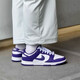 
Nike (NIKE) men's shoes autumn new Dunk Low skateboard shoes retro sneakers low top casual shoes DD1391-104 white purple 42.5
