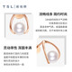 TSL Xie Ruilin (TSL) 18K gold pearl earrings women's geometric color gold earrings BD010