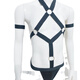 
Wen Shiou Men Muscular Men Nightclub Performance Clothing Underwear Thong Perverted Strap Temptation Men's Special Gay Made Black Unicode