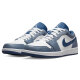 Jordan basketball shoes men's AJ1 Joe 1JORDAN1 sports shoes spring and summer 553558-414 gray blue/white 40