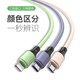 珍益康快充数据线三合一充电线一拖三TypeC手机多功能车载适用于华为OPPO小米VIVO苹果红米安卓通用 三合一随机款式