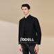 Jodoll Jodon Jacket Herren Wolle Kurzmantel Business Casusing Collarjacke Schwarz 54