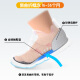 Dr. Jiang (DRKONG) children's shoes are comfortable and breathable in spring, toddler shoes for boys and girls aged 1-3 years old, trendy color-blocking children's shoes, white/color size 23, suitable for feet about 13.6-14.1cm long