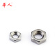 304 stainless steel thin nut/hexagonal flat nut short female coarse teeth/fine teeth M3 M4 M5 M6-M24 GB6172 6173 M4*0.7 (standard teeth) 100 pieces