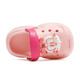 Babudou children's shoes girls slippers summer soft sole baby beach shoes children's hole shoes 117342003 warm pink 150