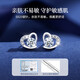 Chunqian S925 sterling silver earrings girl birthday gift silver needle earrings gift box earrings ear wire 2025 new earrings silver jewelry YZ001 temperament simple 7 pairs (including certificate) - same day/next day delivery