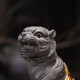 Mingke Tea Pet Ornaments Boutique Can Raise Purple Clay Tea Play Tiger Lucky Tea Set Handmade Tea Tray Accessories Living Room Home Furnishings Gold Painted Tea Pet Tiger