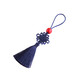 Peerless love thread No. 7 braided small mini Chinese knot tassel tassel pendant hanging bookmark jewelry hanging tassel craft pendant red