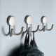 Fandiluo (fandiluo) clothes hook entry door shoe cabinet wardrobe clothes single hook wall hang wall fitting room clothes hook golden 6187-K gold